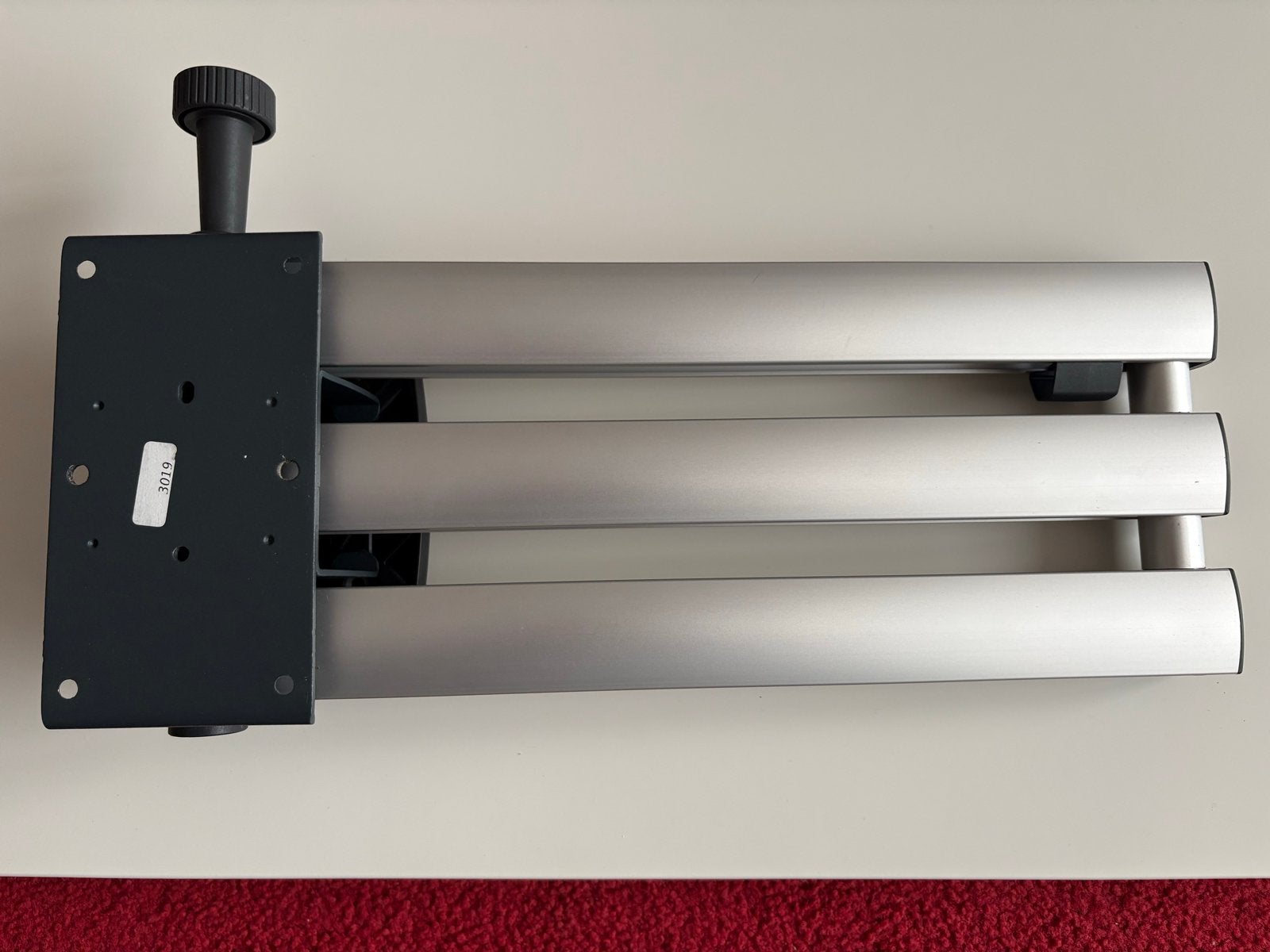 Novus Sky 10 350-350 Monitorarm - Zilver/Zwart, Ophalen of Verzenden, Zo goed als nieuw