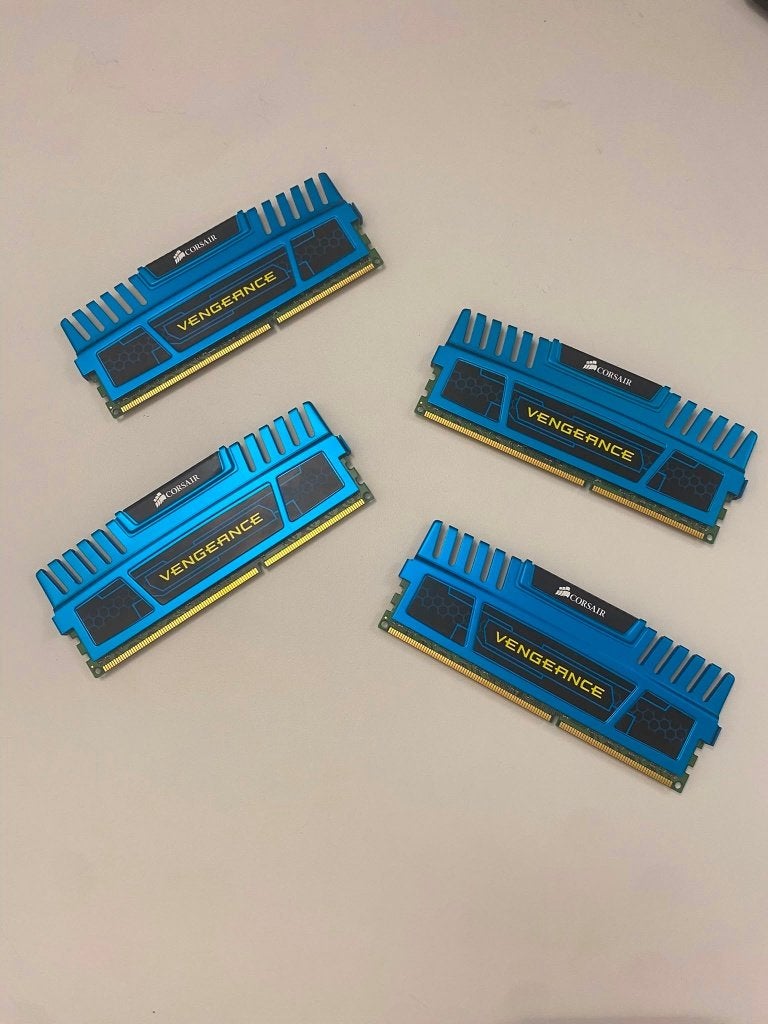 Corsair vengeance ram 16Gb (4x4Gb), Computers en Software, RAM geheugen, DDR3, Ophalen of Verzenden, Zo goed als nieuw, 1600MHz