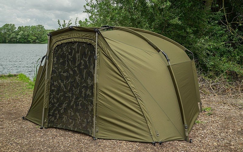 Bivvy Fox Frontier XD met overwrap / vapor peak, Watersport en Boten, Hengelsport | Karpervissen, Zo goed als nieuw, Overige typen