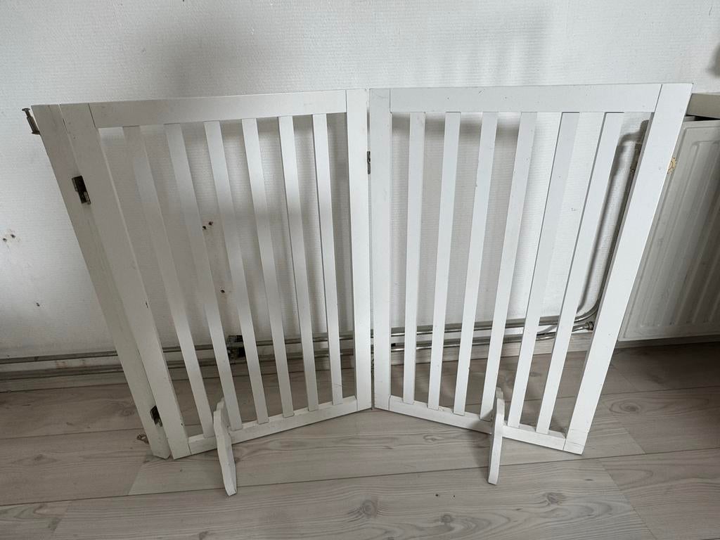 Vrijstaand veiligheidshekje kind of huisdier, Dieren en Toebehoren, Ophalen, Gebruikt