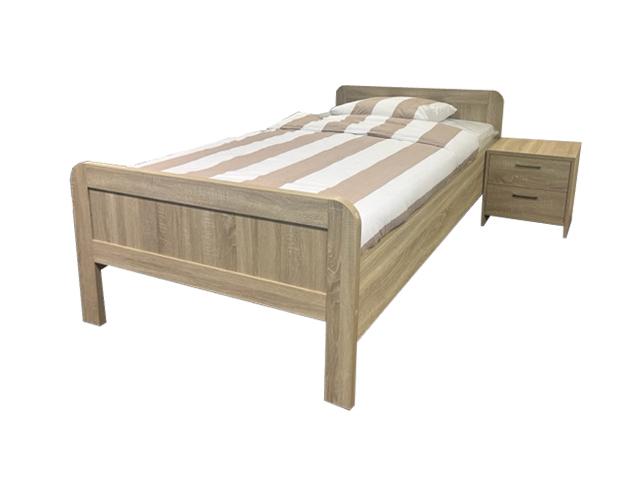 John seniorenbed XL - 120x200 - Blank eiken, Huis en Inrichting, Slaapkamer | Bedden, Niet ingevuld, Niet ingevuld, Niet ingevuld