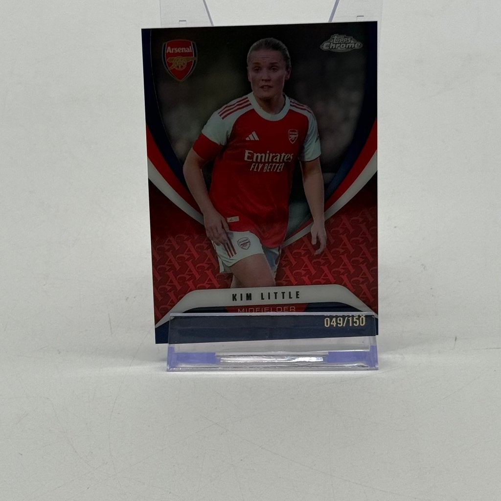 Topps Chrome Arsenal - Kim Little 049/150 Refractor, Ophalen of Verzenden, Zo goed als nieuw, Buitenlandse clubs, Spelerskaart