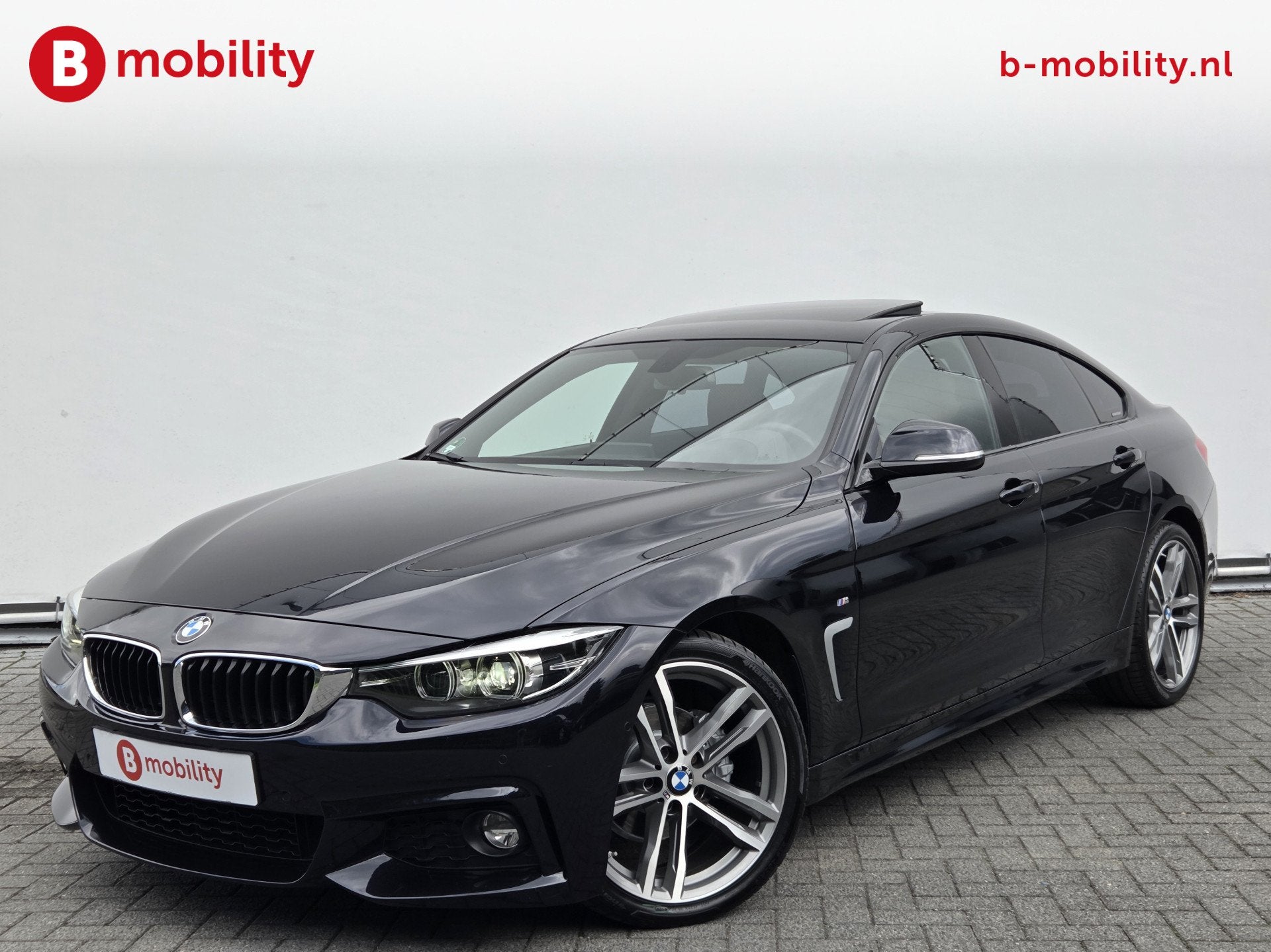 BMW 4 Serie Gran Coupé 420i High Executive M-Sport Schuif/K, Auto's, Automaat, 1998 cc, Achterwielaandrijving, Gebruikt