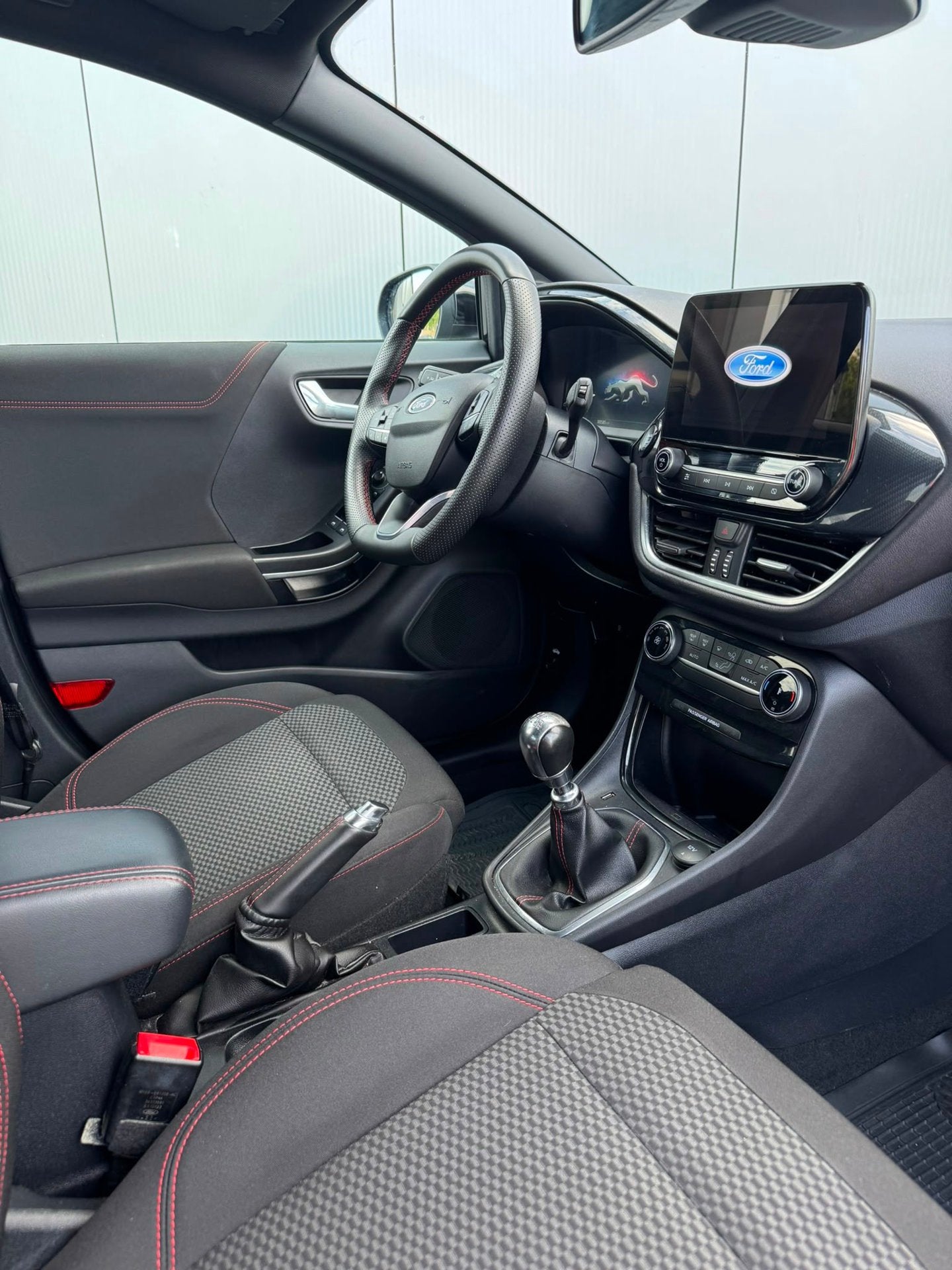 Ford Puma 1.0 EcoBoost Hybrid ST-Line, Voorwielaandrijving, Stof, Zwart, Bedrijf