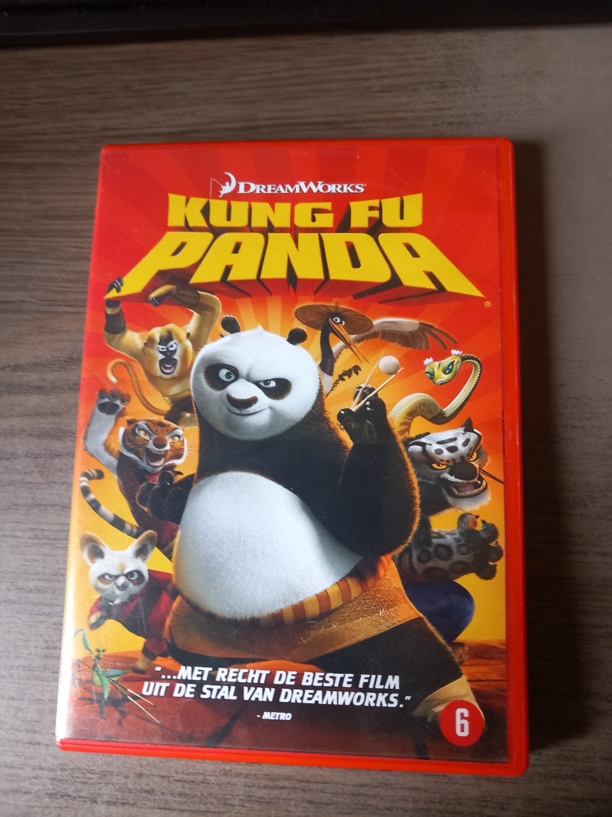 Kung Fu Panda DVD - DreamWorks Animatie Film, Cd's en Dvd's, Dvd's | Kinderen en Jeugd, Ophalen of Verzenden, Zo goed als nieuw