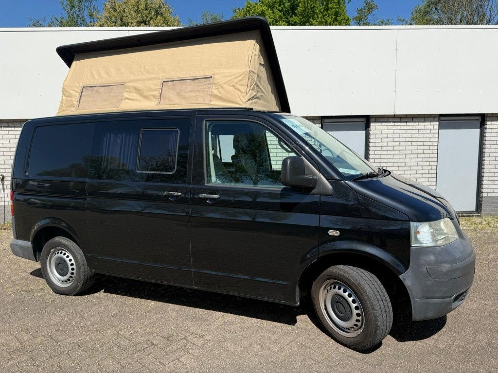 Volkswagen Transporter T5 | Camper | Zonnepaneel, Caravans en Kamperen, Campers, Buscamper of Camperbus, Volkswagen, Tot en met 2