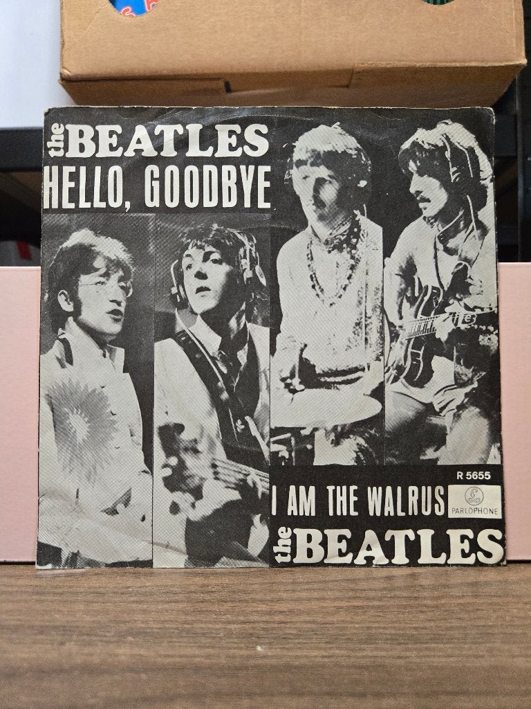 The Beatles - Hello goodbye/I am the walrus, Cd's en Dvd's, Vinyl Singles, 7 inch, Ophalen of Verzenden, Zo goed als nieuw, Pop