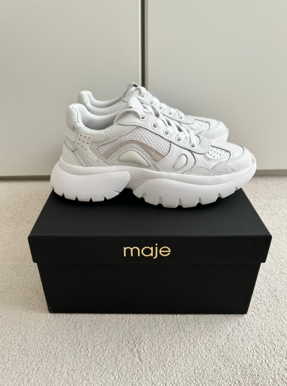 Maje Paris sneakers maat 35, Ophalen, Zo goed als nieuw, Sneakers of Gympen
