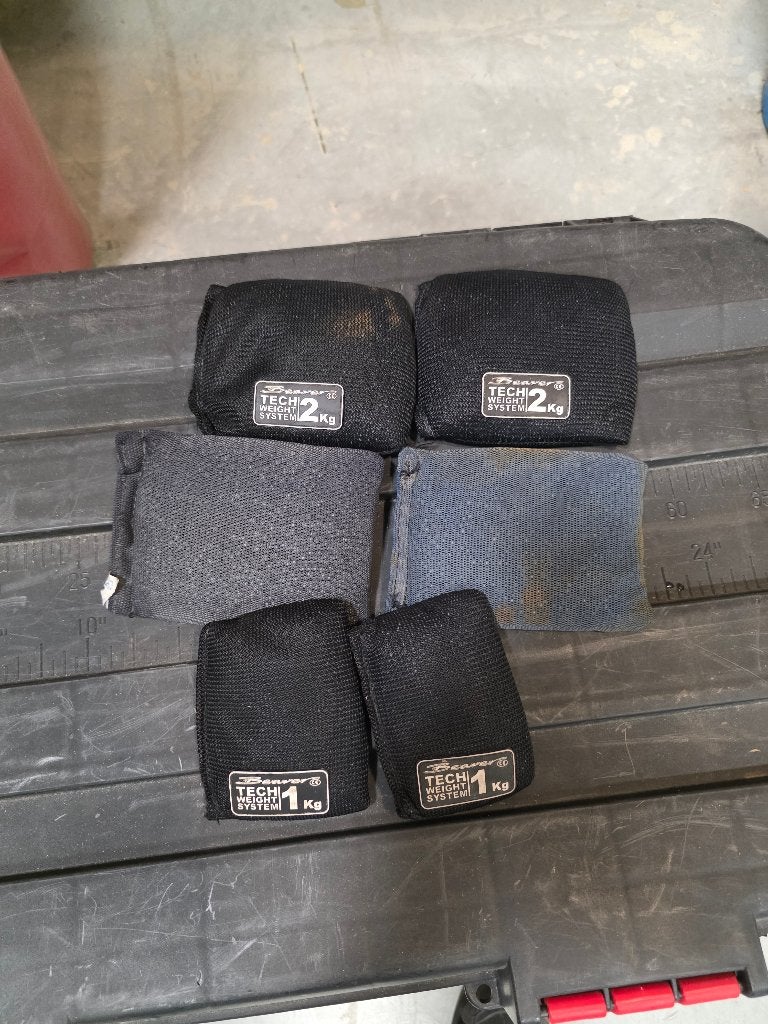 Duiklood set / 10 kg softlood + enkellood 2KG per been, Watersport en Boten, Duiken, Ophalen of Verzenden, Gebruikt, Lood of Loodgordel
