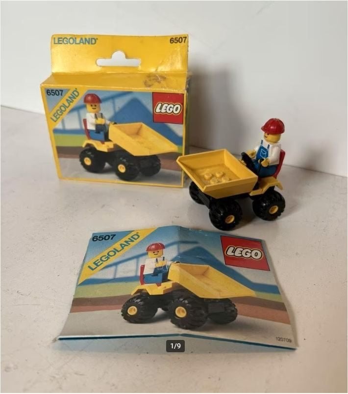 Lego Legoland - Mini Dumper - 6507, Gebruikt, Lego, Ophalen of Verzenden, LEGOLAND