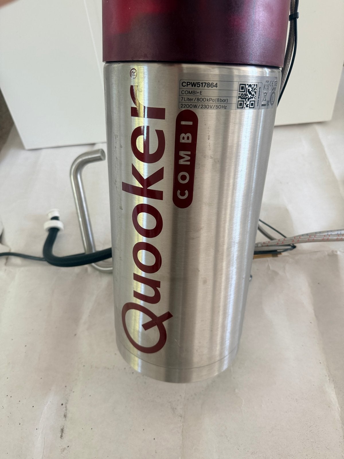 Quooker Combi E - 7 liter boiler met kraan, Ophalen, Zo goed als nieuw