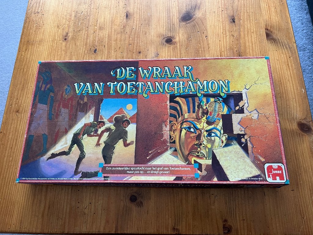 De Wraak van Toetanchamon bordspel, Hobby en Vrije tijd, Ophalen, Gebruikt, Jumbo