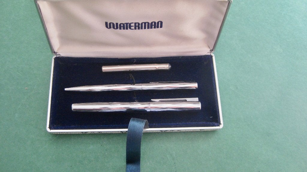 Waterman vintage dames pennenset, Pennenset, Met doosje, Ophalen of Verzenden, Zo goed als nieuw