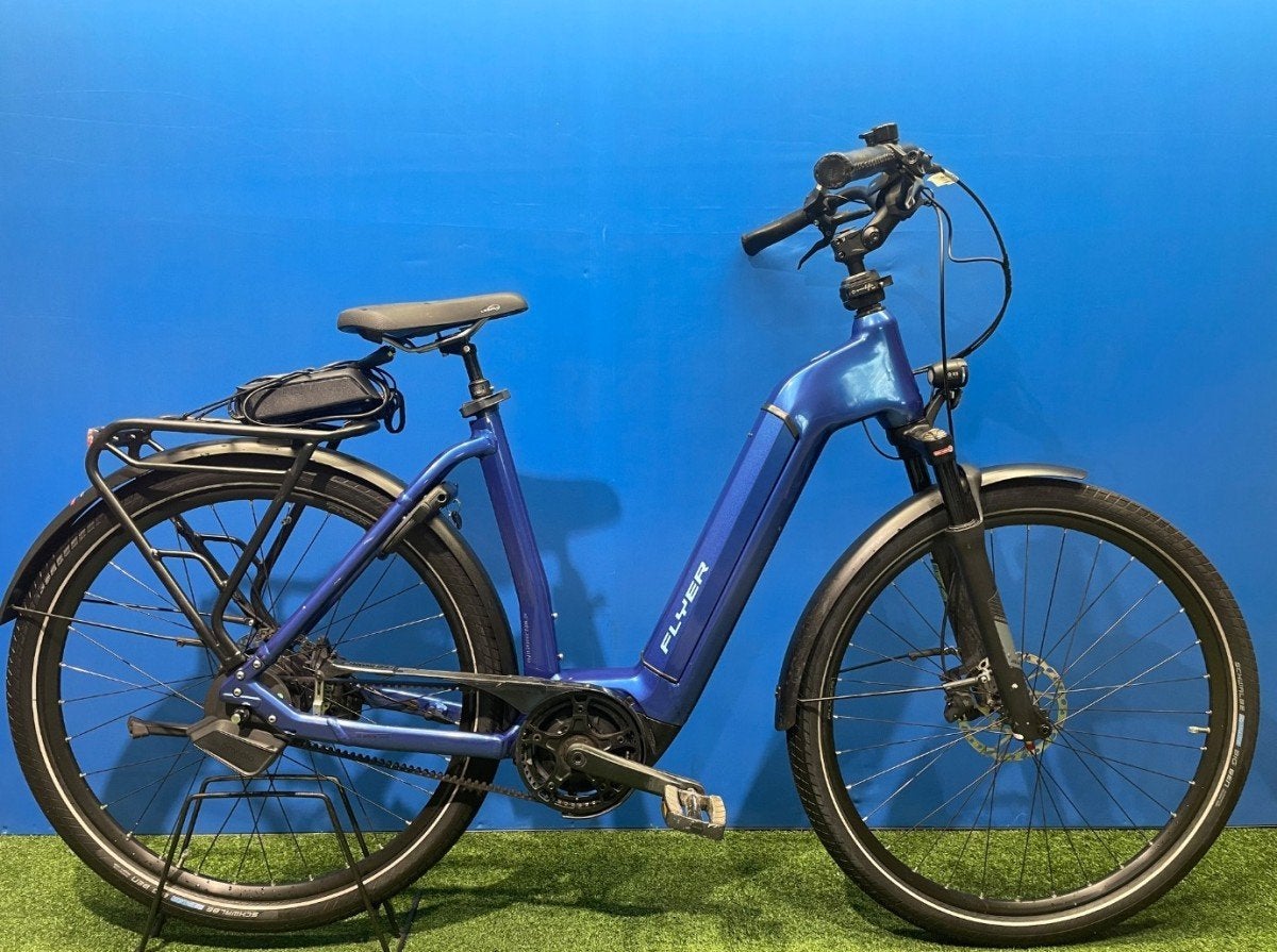 Flyer Gotour 6 7.23 Automatic Dames Blauw 53cm L, Gebruikt, -, -, 51 tot 55 cm
