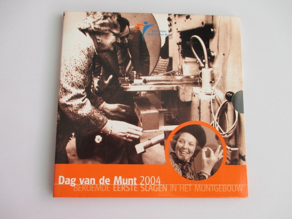 Dag van de munt set 2004, Postzegels en Munten, Munten | Nederland, Ophalen of Verzenden, Koningin Beatrix, Euro's, Setje