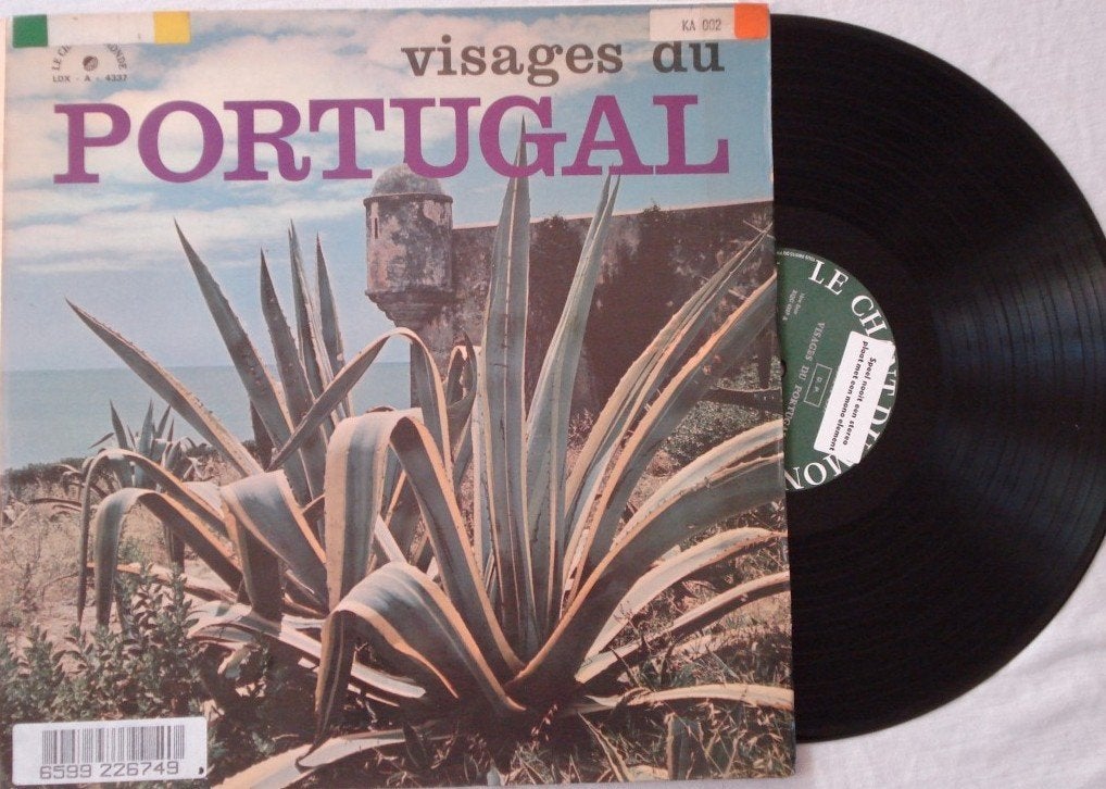 Visages du Portugal - Michel Giacometti, LP, Gebruikt, Ophalen of Verzenden, Gatefold hoes