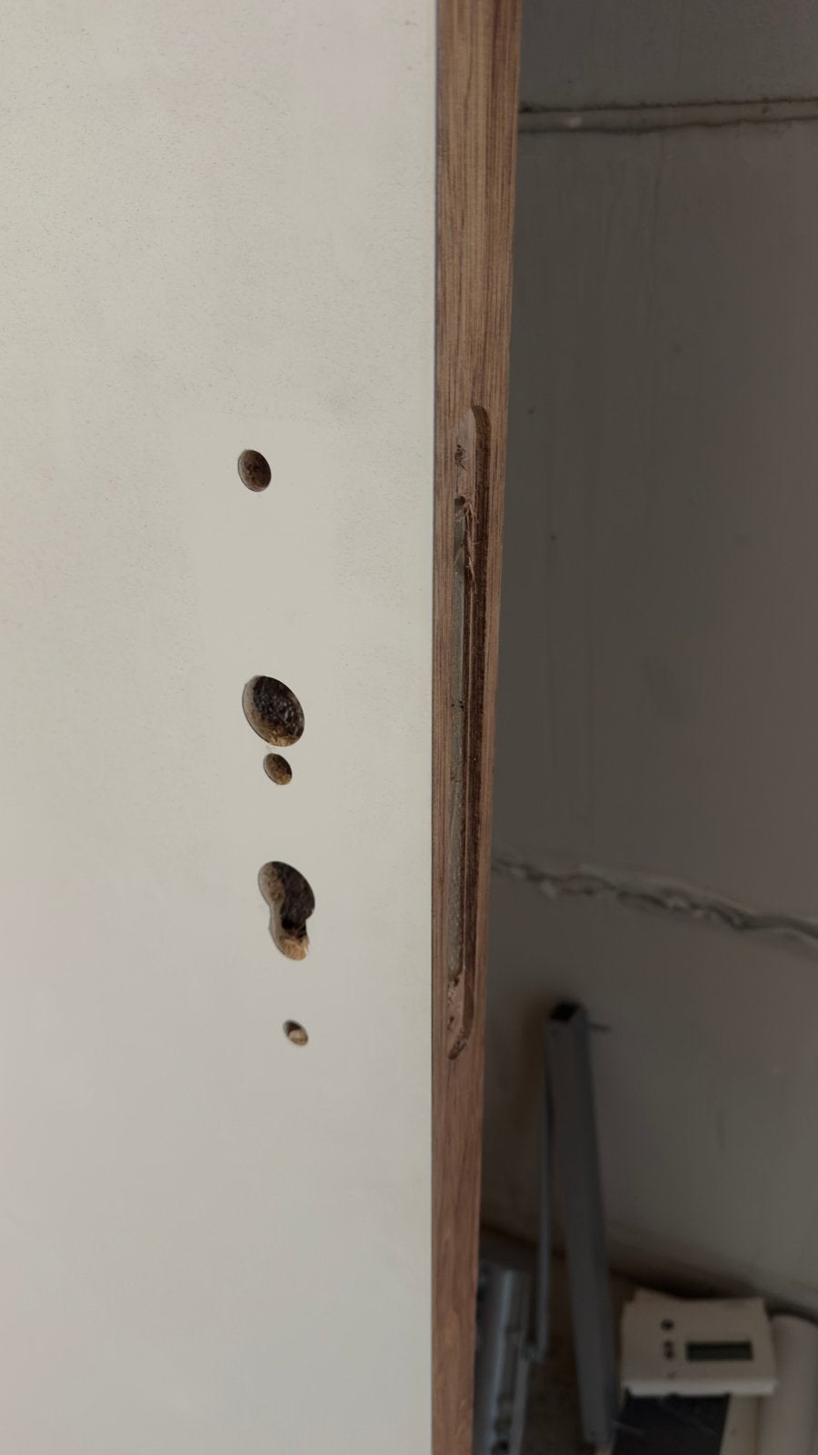 Mooie kale HPL deur handelsmaat: 2315 - 880, Ophalen, Gebruikt, HPL, 20 tot 50 mm