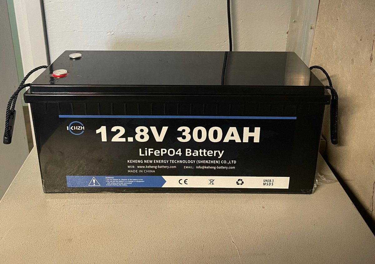 LiFePO4 12.8V 300AH huishoudaccu caravan camper boot, AVG, 3257LD, Nieuw, Ophalen of Verzenden