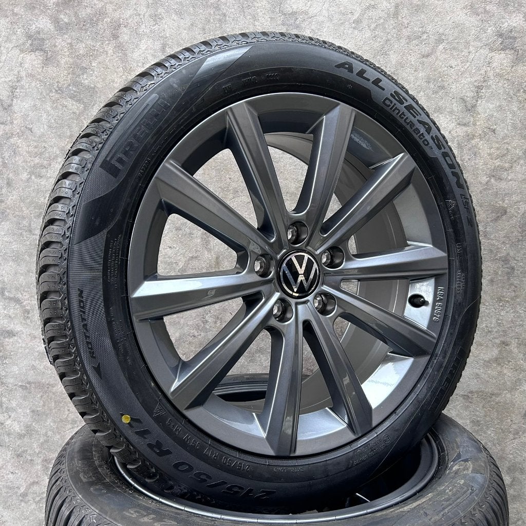 17 inch originele Merano velgen + all season VW Caddy, Banden en Velgen, Nieuw, 17 inch, Ophalen of Verzenden