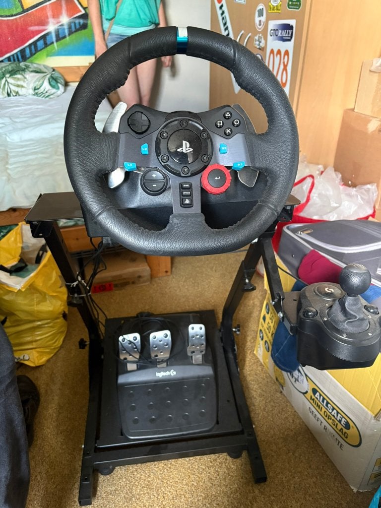 Logitech G29 raceset PC+PS, Ophalen, Zo goed als nieuw, Playseat of Racestoel, PlayStation 4