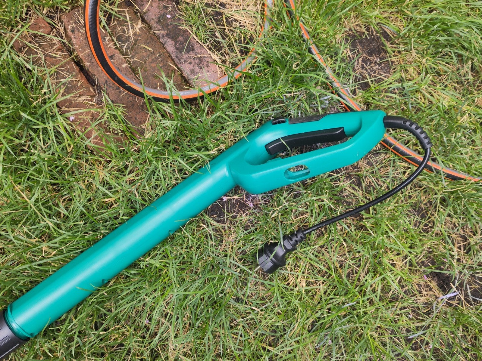 Mini elektrische grasmaaier, Tuin en Terras, Gebruikt, Elektrische grasmaaier, 30 t/m 39 cm, Ophalen