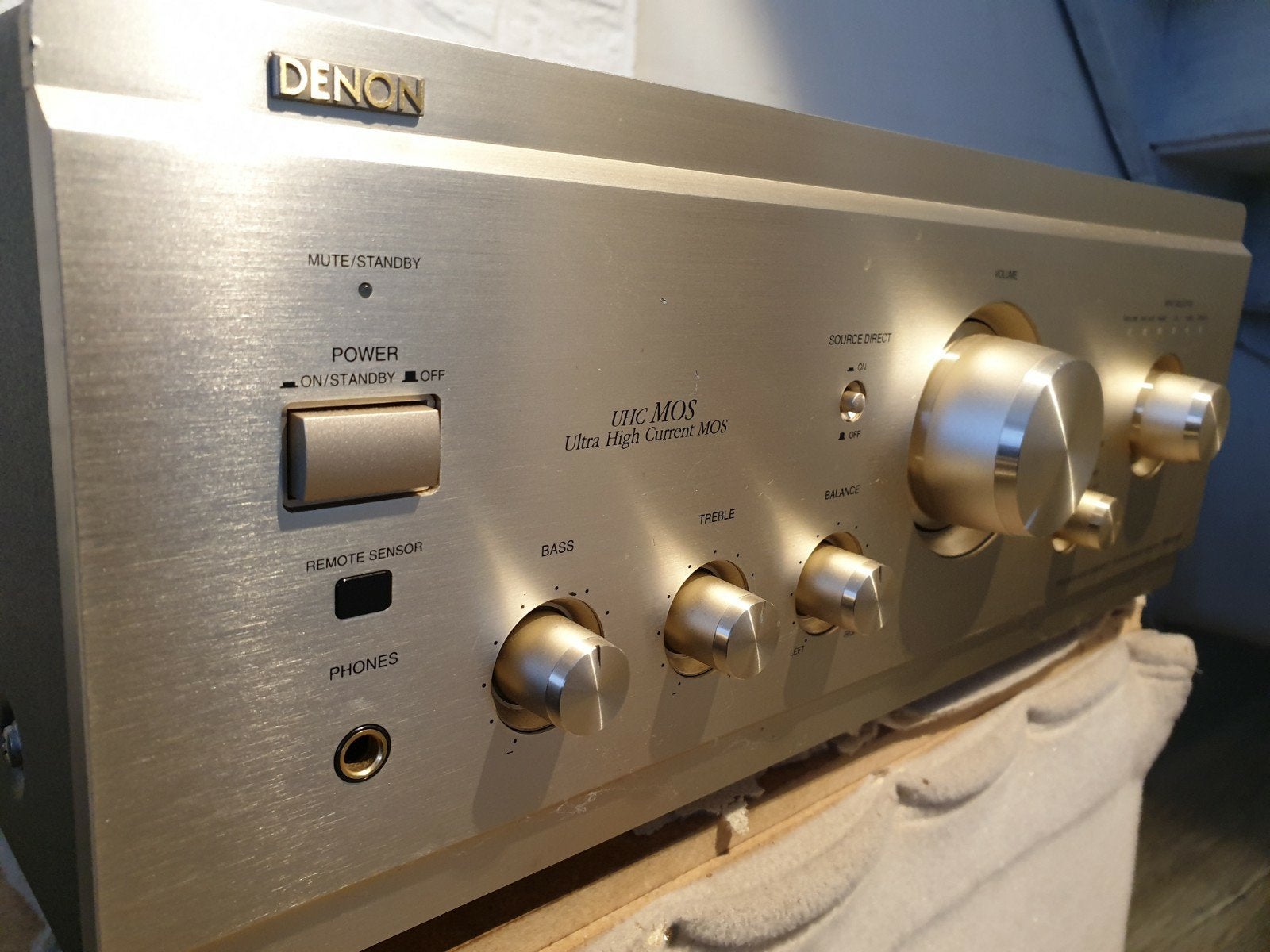 Denon pma 2000r met afstandsbediening, Ophalen, Zo goed als nieuw, Denon