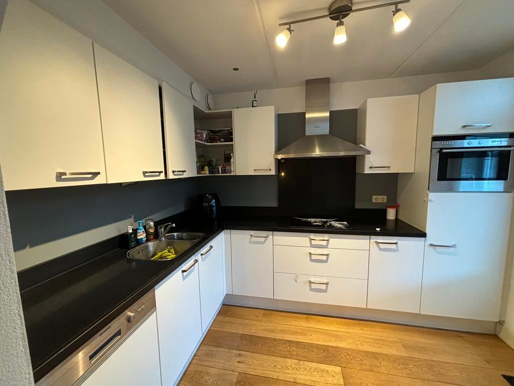 Keuken, Huis en Inrichting, Keuken | Complete keukens, Ophalen, Gebruikt, Wit, Hoekkeuken