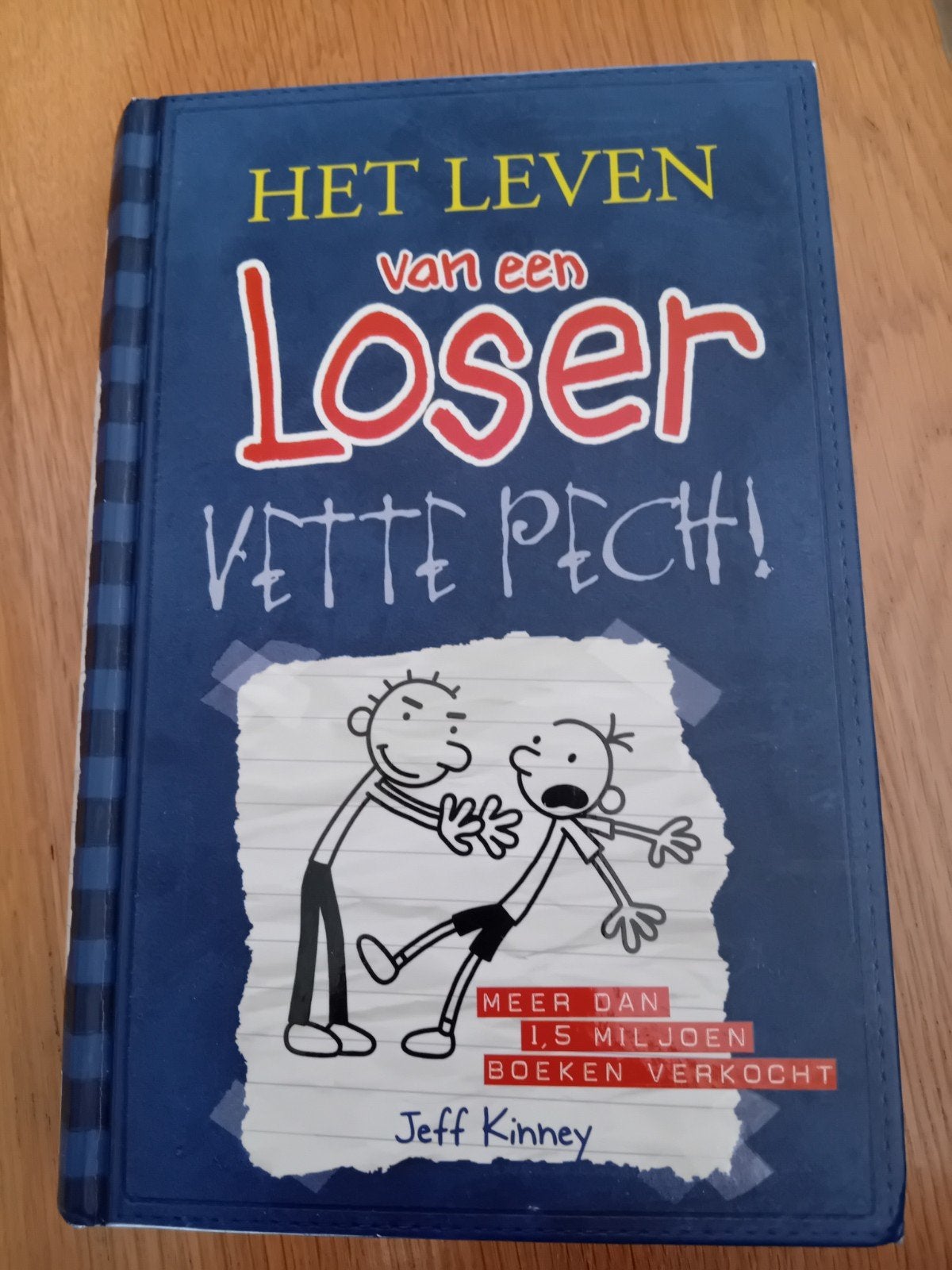 Leven van een Loser 2: Vette pech! - Jeff Kinney, Boeken, Ophalen, Zo goed als nieuw