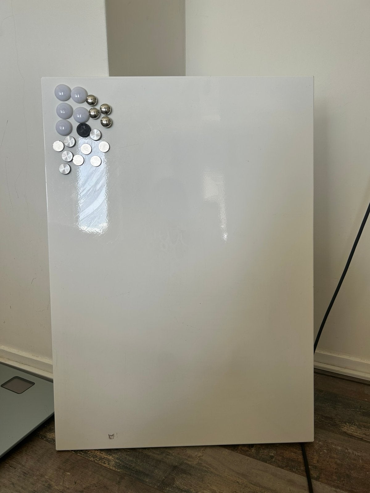 Whiteboard met magneten, Diversen, Ophalen, Gebruikt, Whiteboard