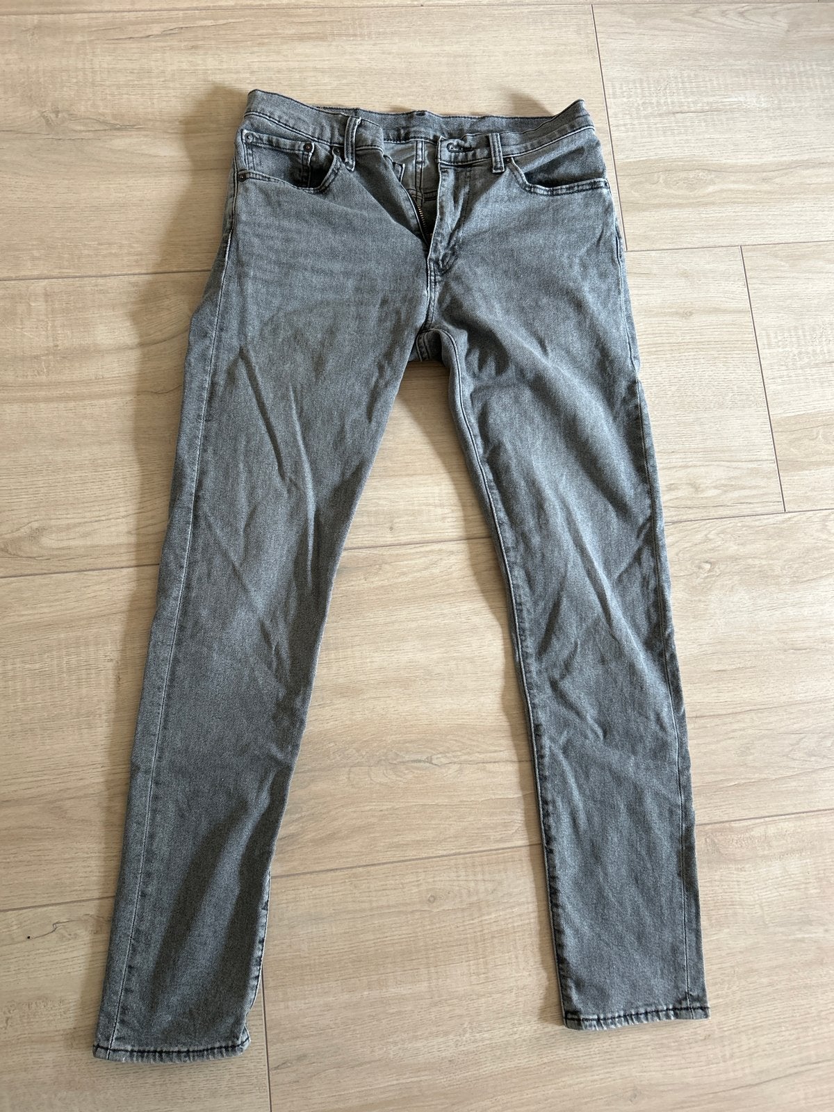 Levi's 512 Slim Taper Jeans - Grijs (W30 L32), Ophalen of Verzenden, Gedragen, Grijs, W32 (confectie 46) of kleiner