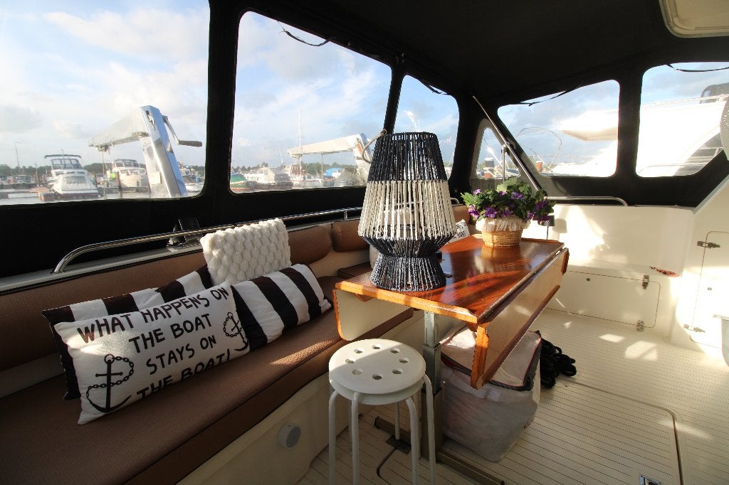 Princess 415 Fly / Boeg & Hekschroef / vaste schroefassen, Watersport en Boten, Ophalen, Gebruikt, Binnenboordmotor, Diesel