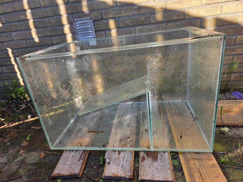 Paludarium / schildpadbak 80x50x51 cm, Ophalen, Leeg aquarium