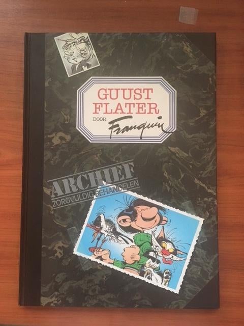 Stripboek Guust Flater door Franquin, Eén stripboek, Ophalen of Verzenden, Zo goed als nieuw, Franquin