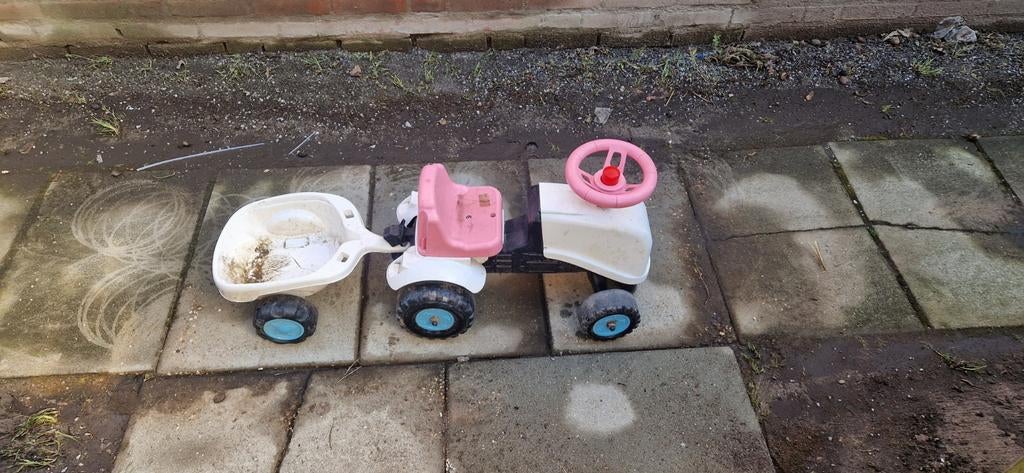 Kinder tractor met aanhanger, Ophalen of Verzenden