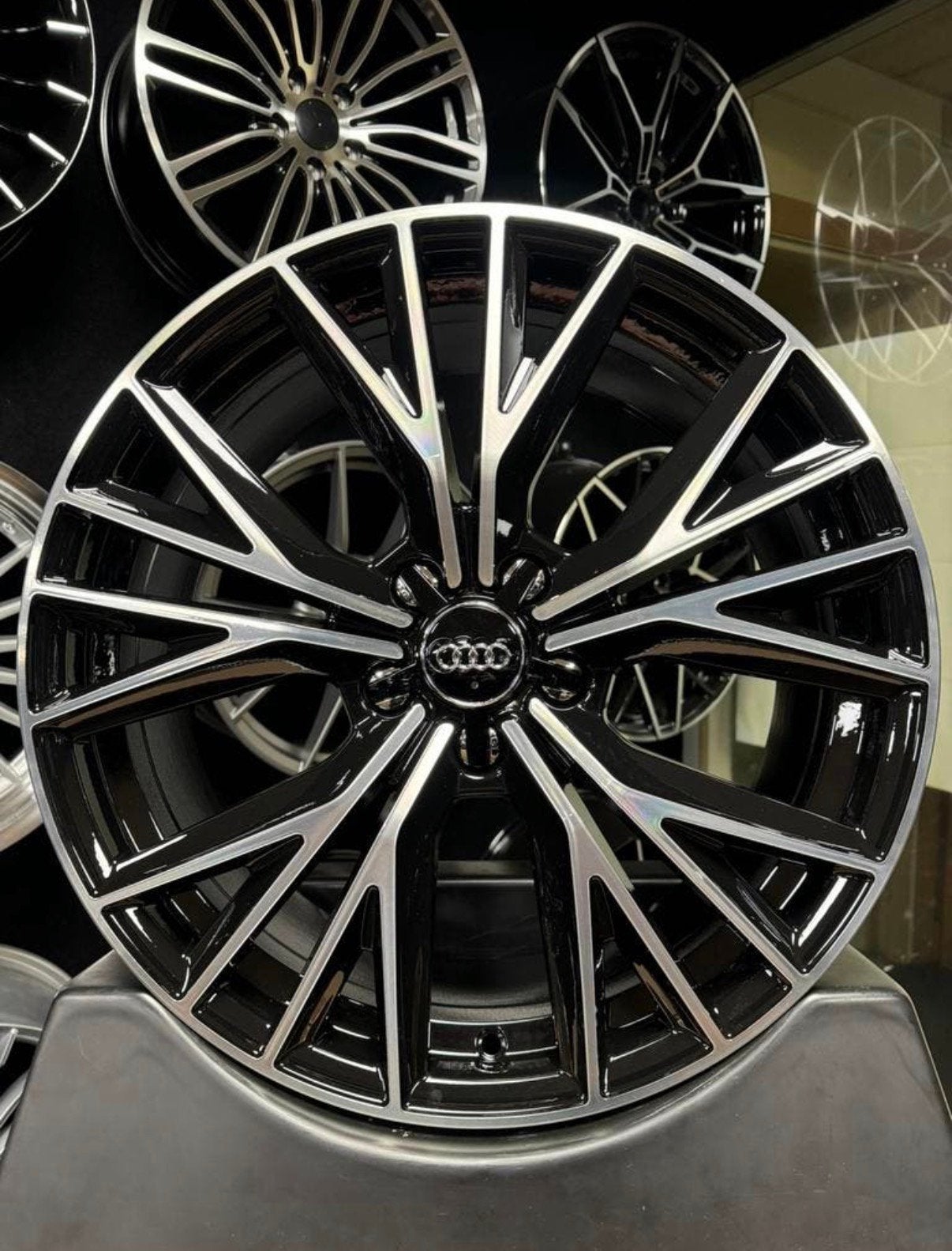 19 inch velgen voor Audi RS look 5x112 A3 A4 A6 Q2 Q3 S3 RS3, Auto-onderdelen, Banden en Velgen, 19 inch, Velg(en), Nieuw, Ophalen of Verzenden