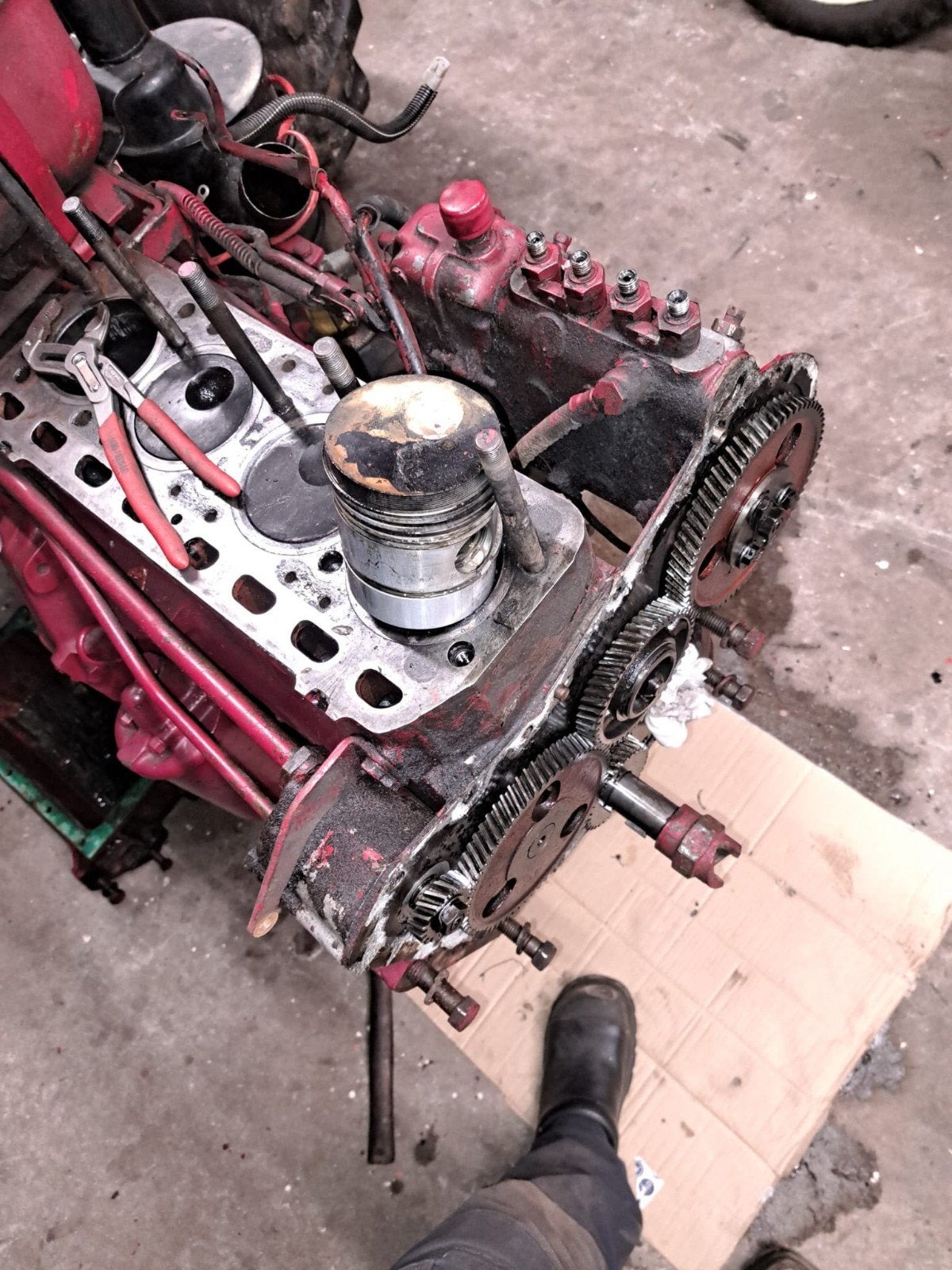 Monteur reparatie werk tractor PK trekker landbouw agrarisch, Ophalen of Verzenden