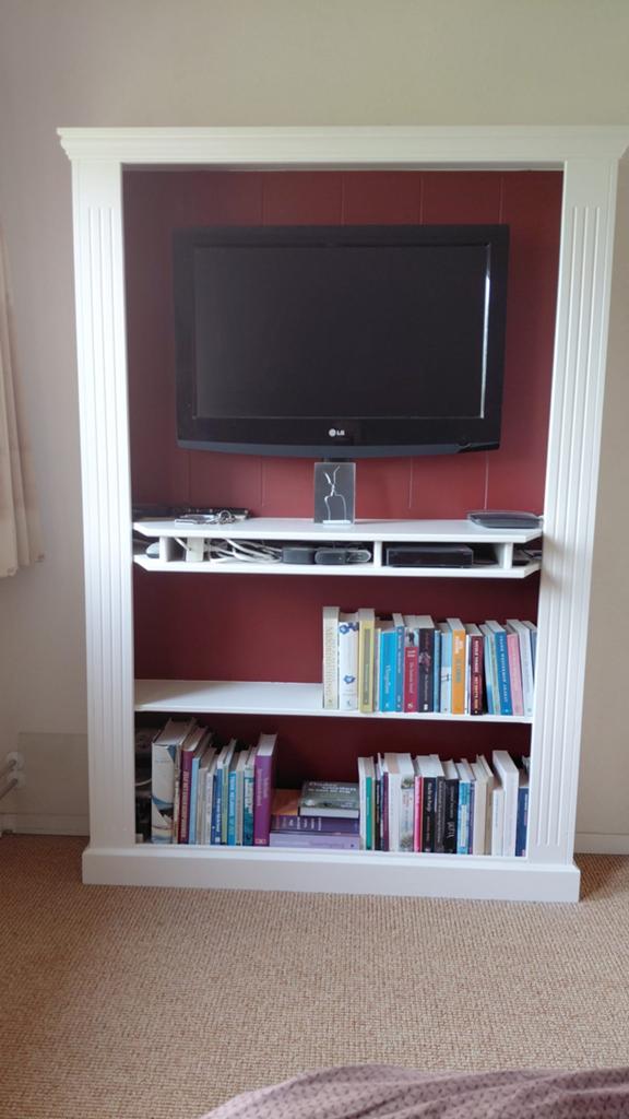 TV/boekenkast, Huis en Inrichting, Ophalen, 100 tot 150 cm, Zo goed als nieuw, 150 tot 200 cm