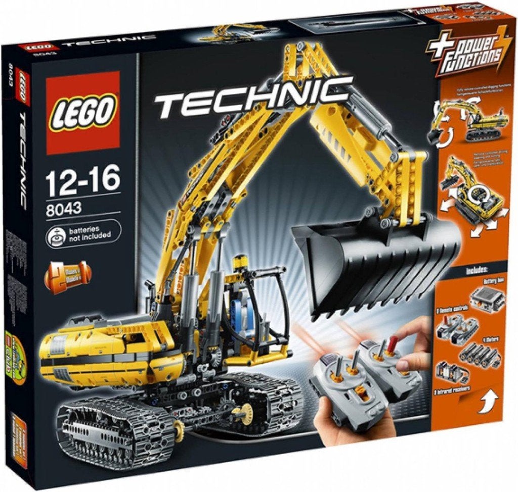 Lego Technic Graafmachine 8043, Kinderen en Baby's, Speelgoed | Duplo en Lego, Ophalen, Lego, Compleet, Zo goed als nieuw