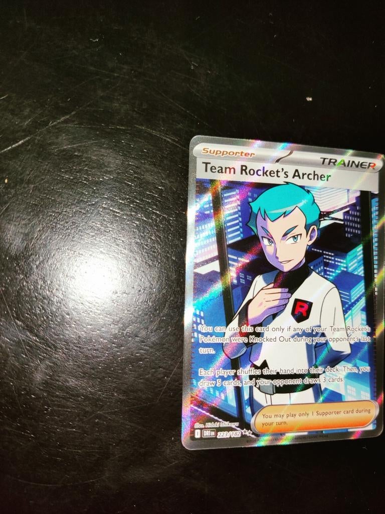 Team Rocket's Archer - "Destiny Rivals", Ophalen of Verzenden, Zo goed als nieuw