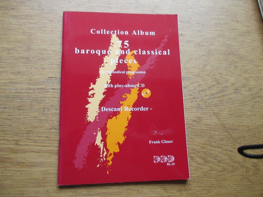 75 BAROQUE EN CLASSICAL PIECES - 75 BLOKFLUIT STUKJES, Muziek en Instrumenten, Bladmuziek, Klassiek, Les of Cursus, Ophalen of Verzenden