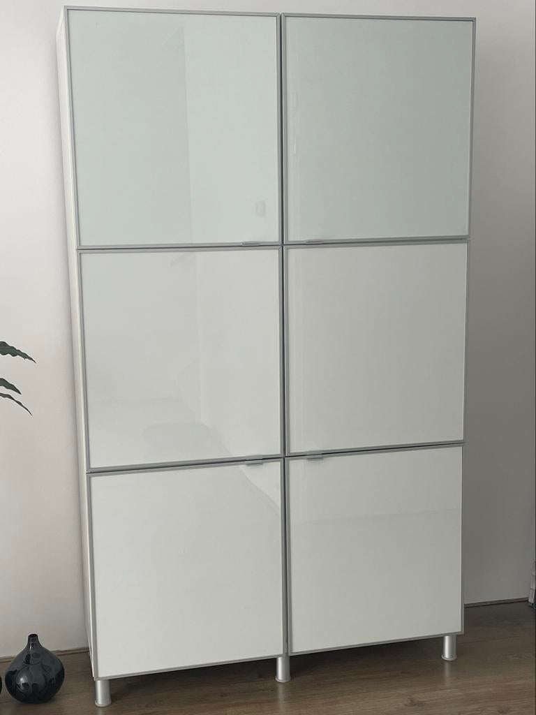 IKEA Besta kast met glazen deuren, Ophalen, Gebruikt