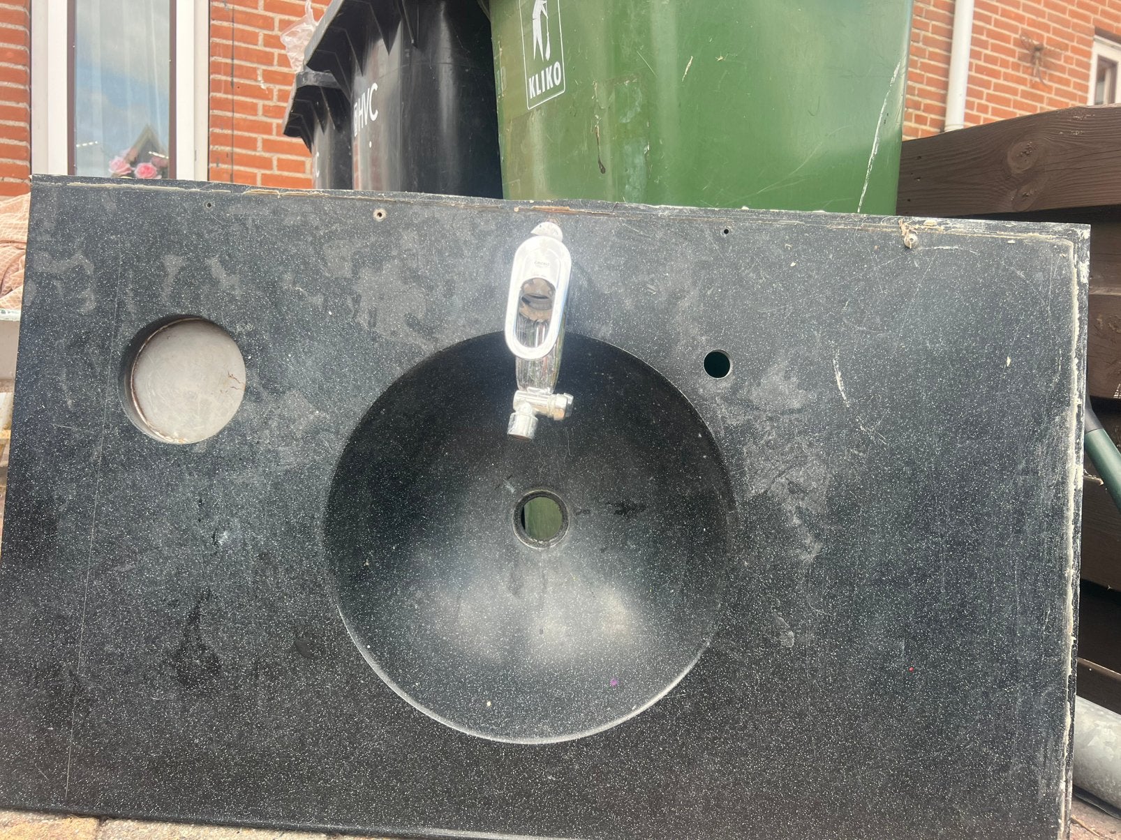 Wasbak, Huis en Inrichting, Ophalen, Gebruikt, 50 tot 100 cm, Minder dan 100 cm