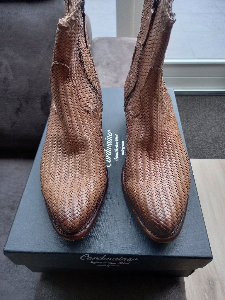 Enkellaarzen van Cordwainer maat 40, Kleding | Dames, Schoenen, Ophalen of Verzenden, Nieuw, Overige kleuren, Lage of Enkellaarzen