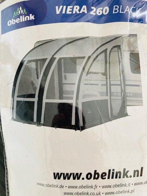voortent Viera 260 Black, Ophalen, Gebruikt