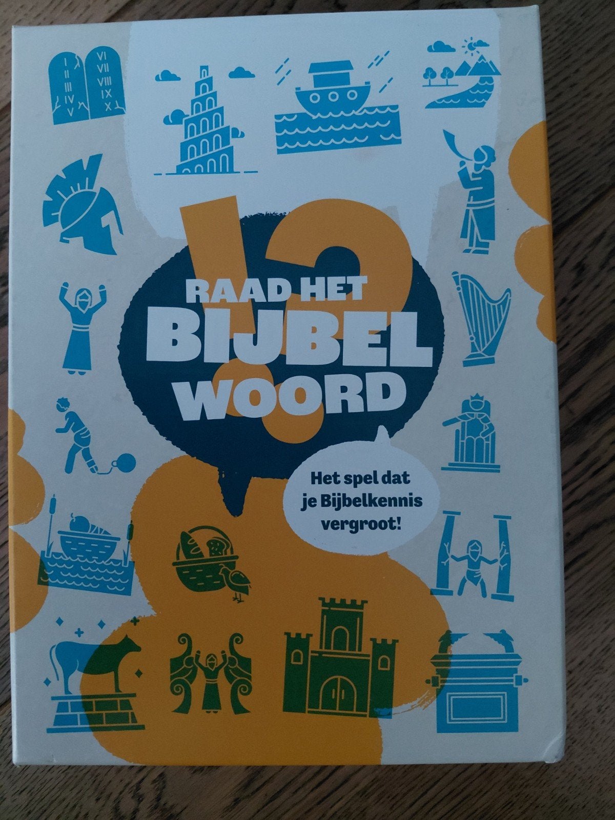 Raad het Bijbelwoord spel, Hobby en Vrije tijd, Gezelschapsspellen | Kaartspellen, Ophalen of Verzenden, Zo goed als nieuw