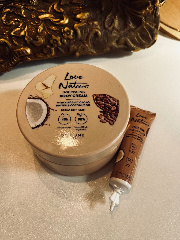 Oriflame bodycream Cacaobutter & coconut oil extra dry skin, Ophalen of Verzenden, Nieuw, Bodylotion, Crème of Olie