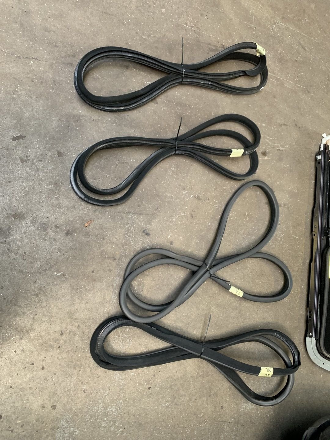 Mercedes-Benz ML W164 deurrubbers, Gebruikt, -, Ophalen of Verzenden, -