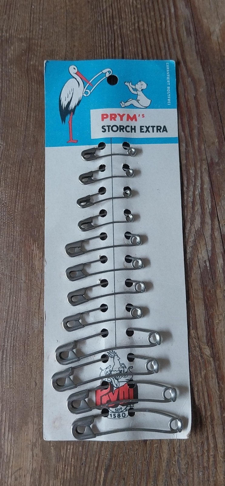 Vintage pakket met klassieke baby veiligheidsspelden, Ophalen of Verzenden, Nieuw, Overige typen, Overige merken