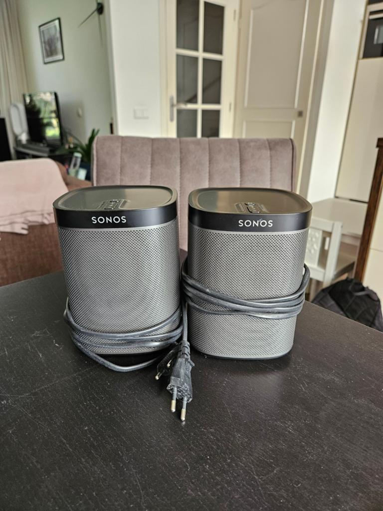 Sonos play 1 speakers. Set van 2.