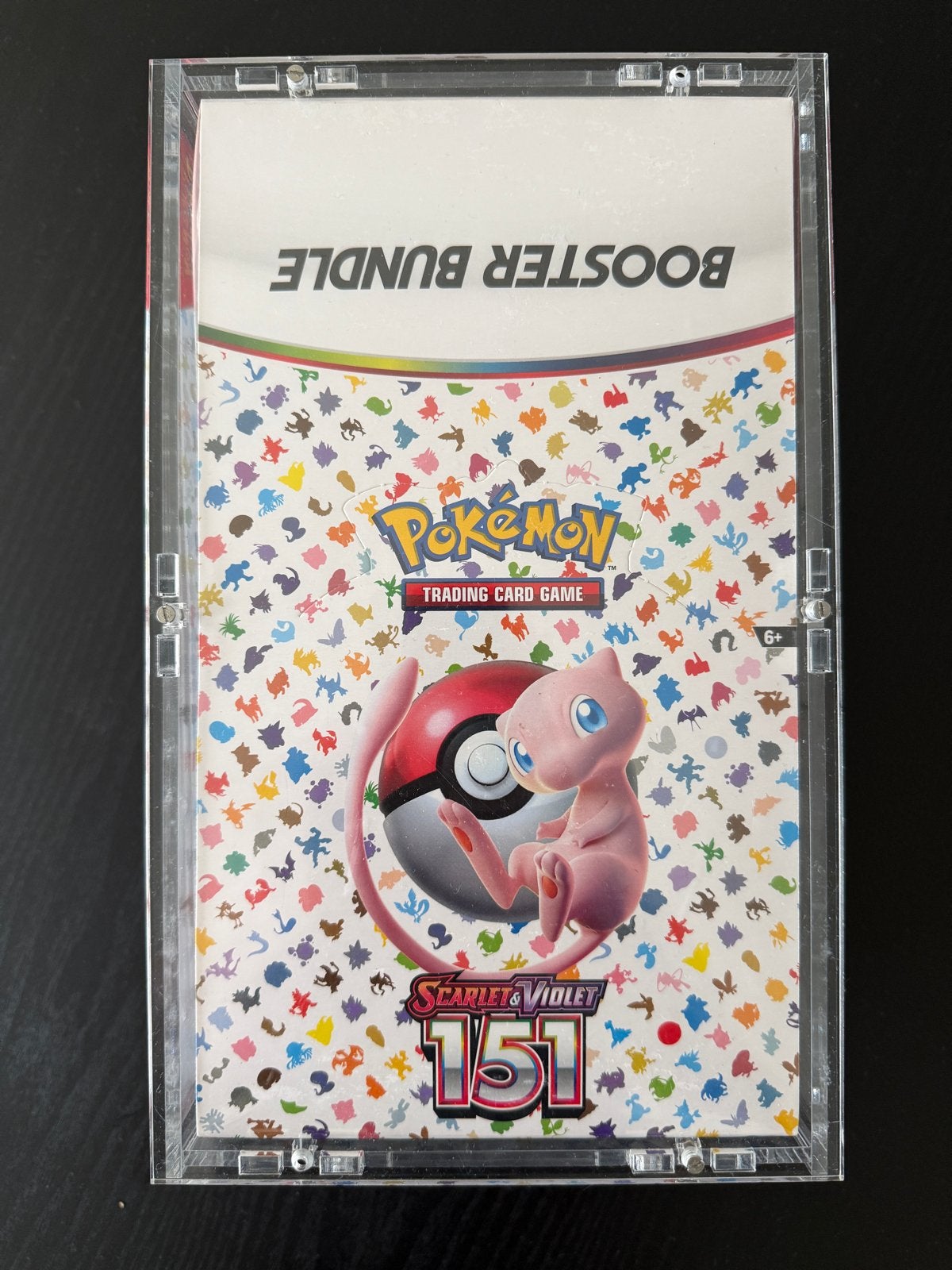 Pokémon 151 Booster Bundle in Acryl Case te koop, Ophalen, Nieuw, Booster